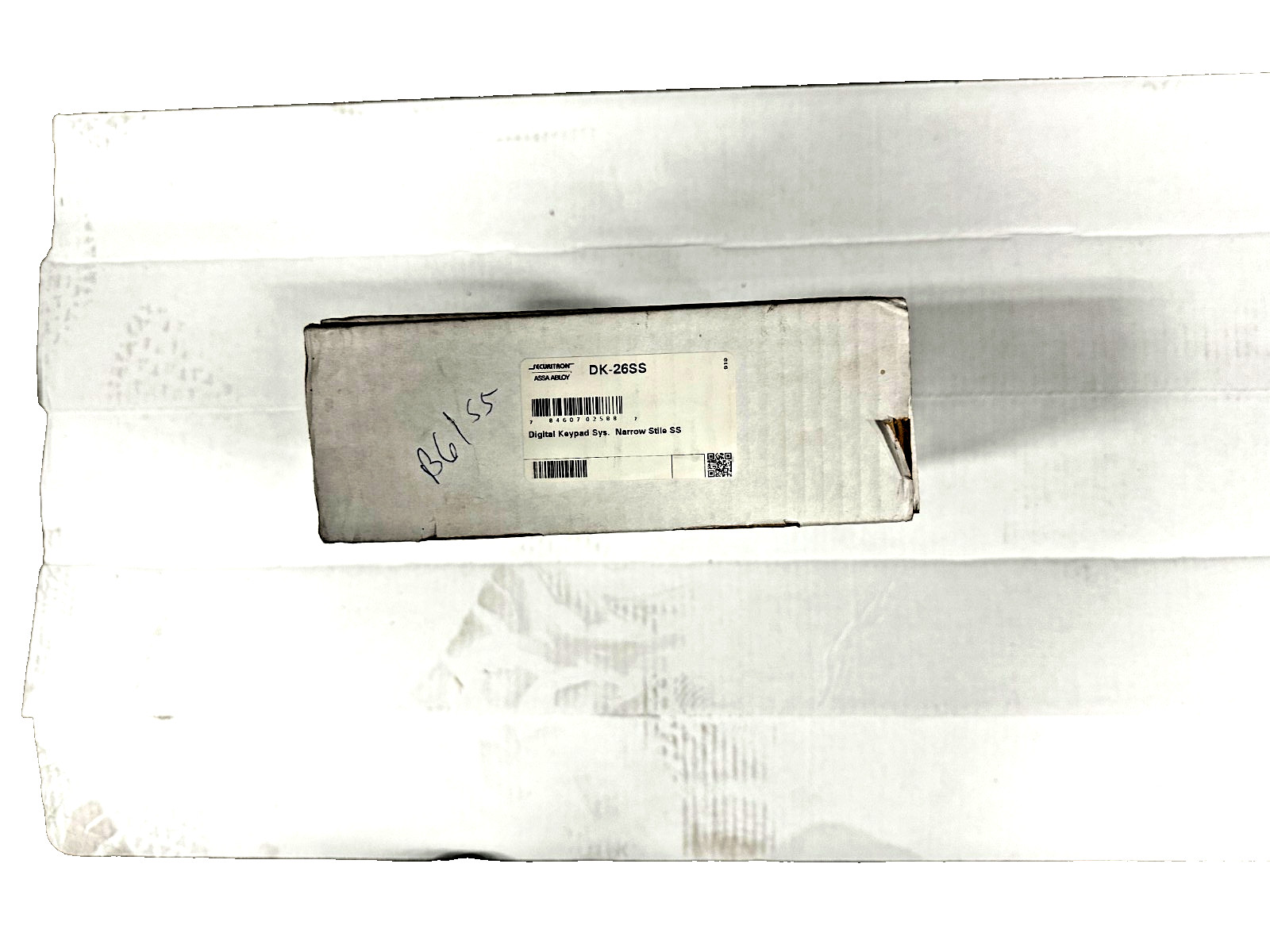 Securitron DK-26 SS Digital Keypad System, Narrow Stile, Satin Stainless Steel