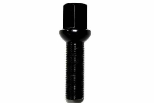 M14x1.25 Long Radius Alloy Wheel Black Bolts (Sizes 30mm – 45mm)