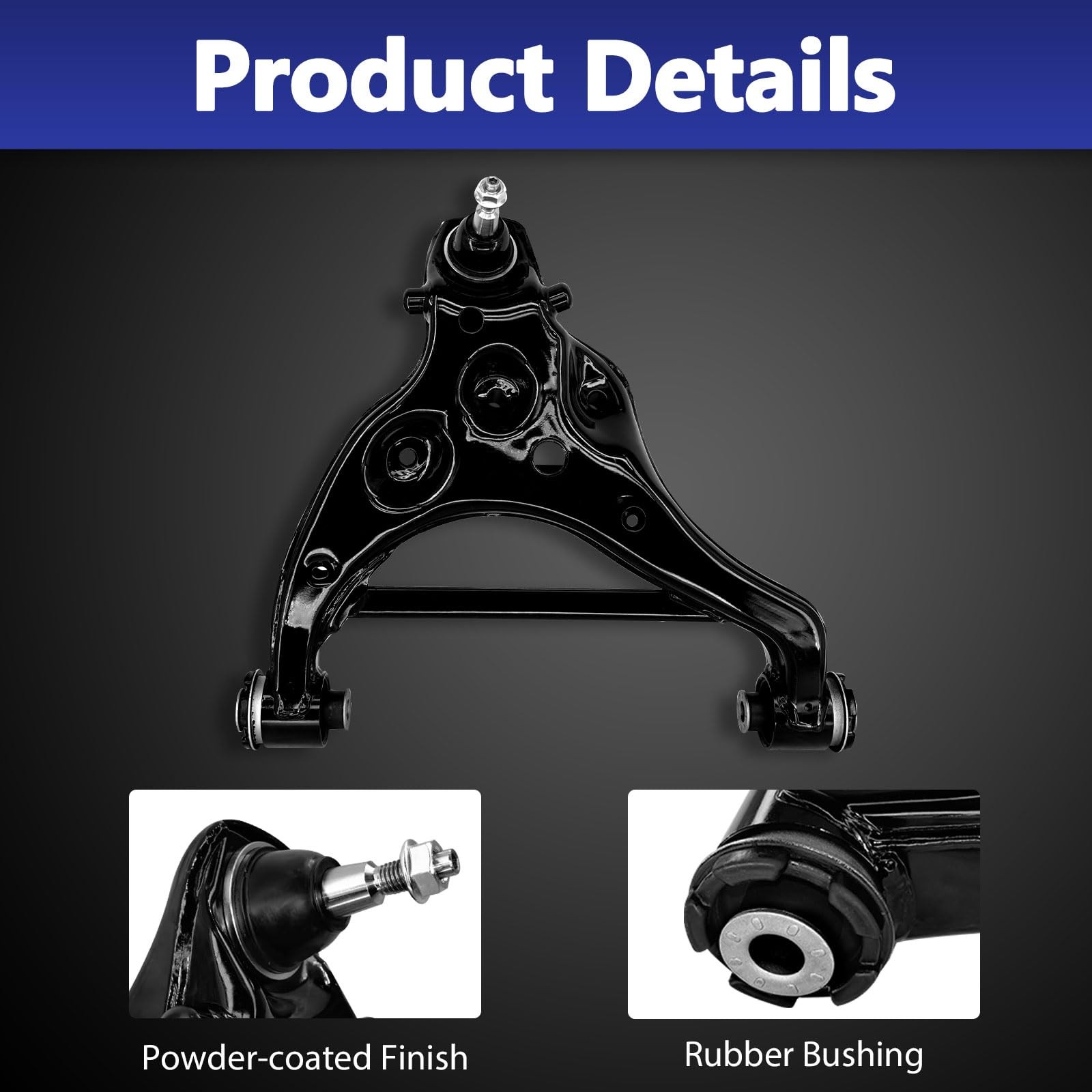 10Pc Control Arm w/Ball Joint Sway Bar Tie Rod Kit for 15-20 F150 Expy Navi 2WD