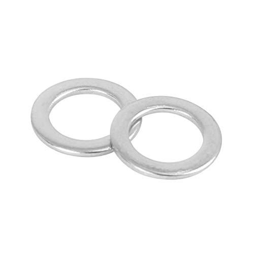 M8 Flat Washer 55 Pcs Stainless Steel 13mm OD Sealing
