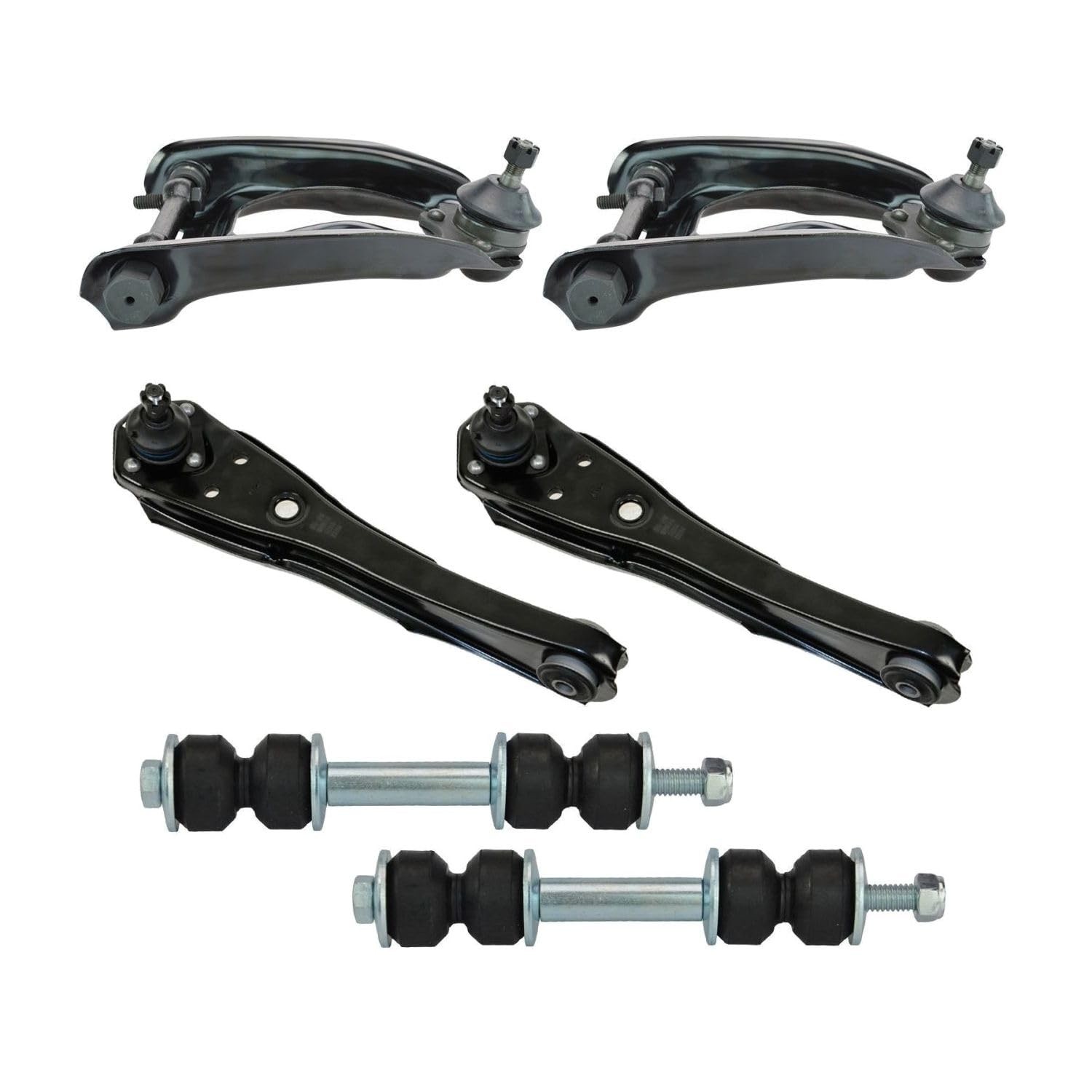 6-Piece Suspension Control Arms Linkskit Compatible with Multiple Models