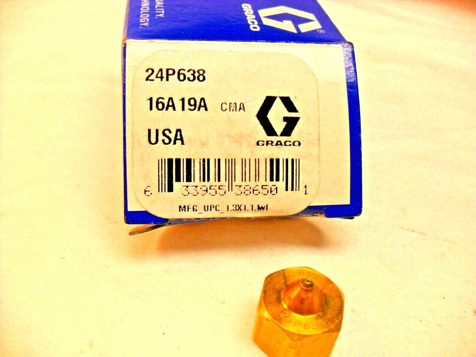 Graco 24P638 Kit, Nozzle, Str, .012 USA SELLER NIB