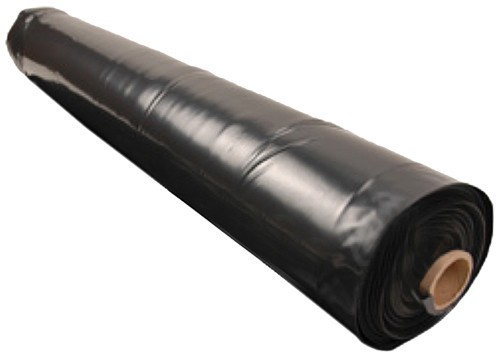 1000 sqft 51″ BLACK / SILVER Vapor Barrier Encapsulation Wrap Crawlspace Roof