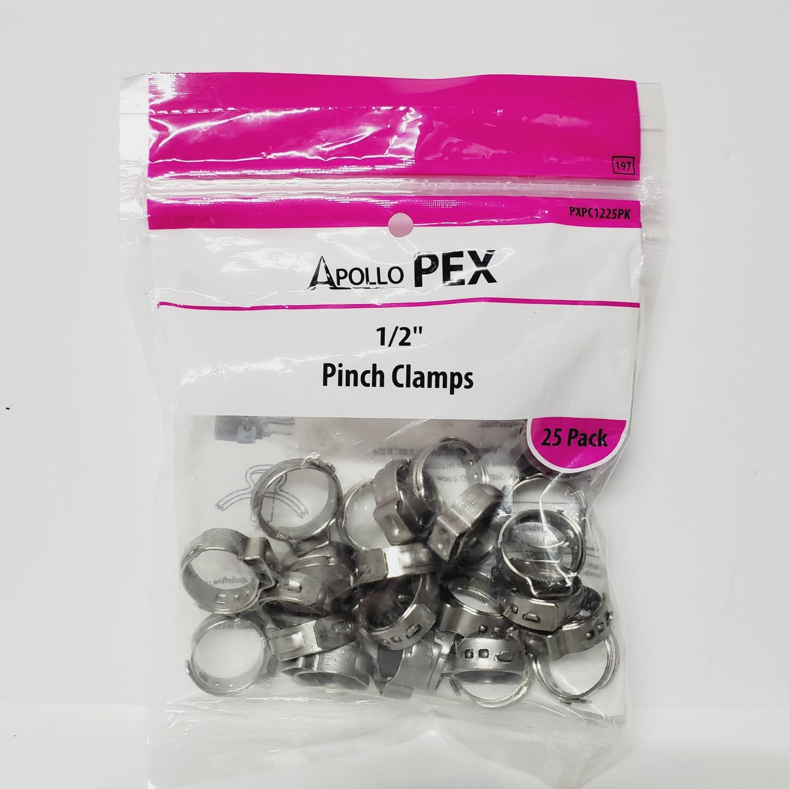 Apollo PEX Pinch Clamps 1/2″ (Lot of 25) PEX Fittings NSF cUPC
