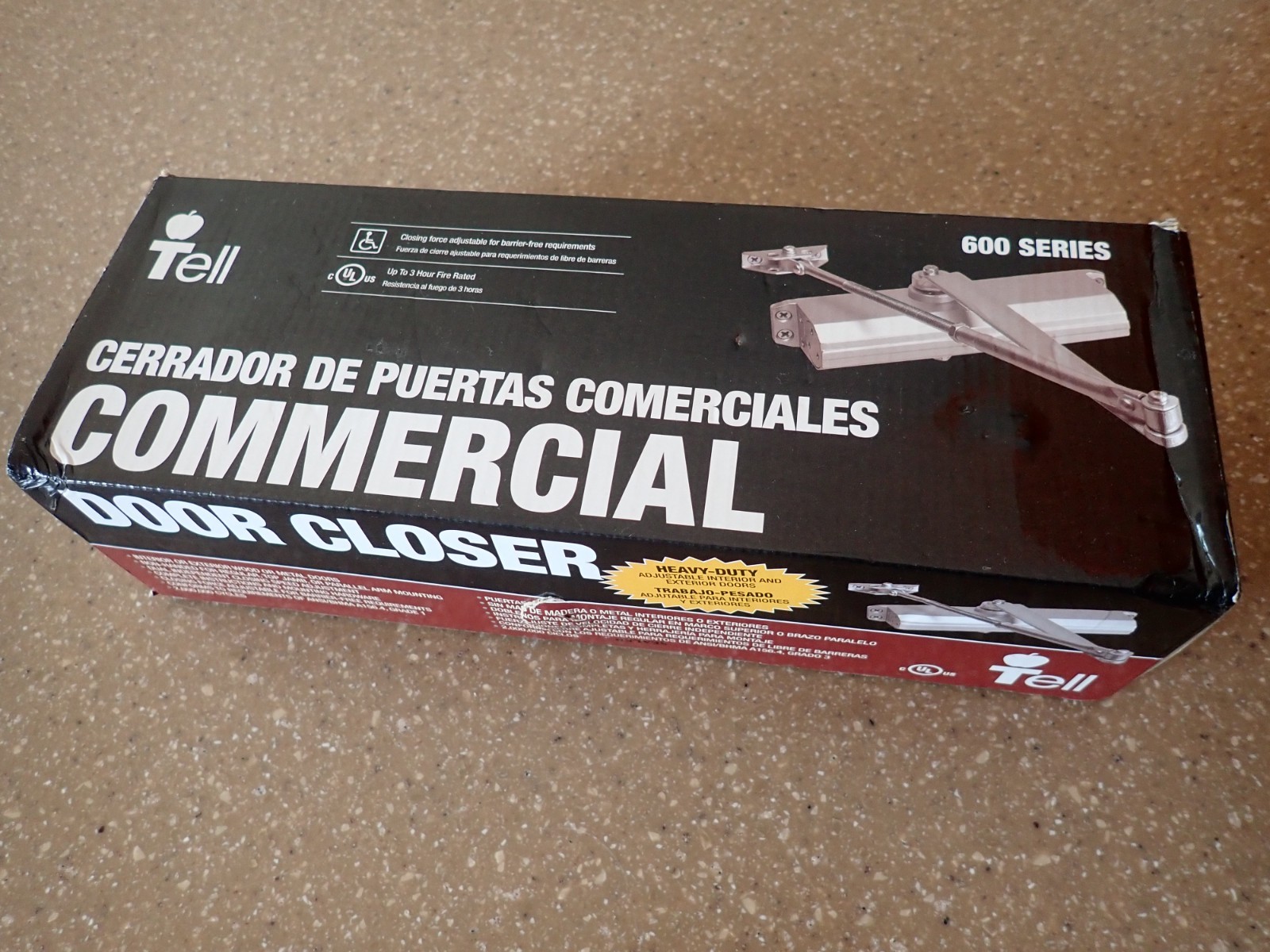Tell Commercial Door Closer Series 600 Size 1-4 – SEALED