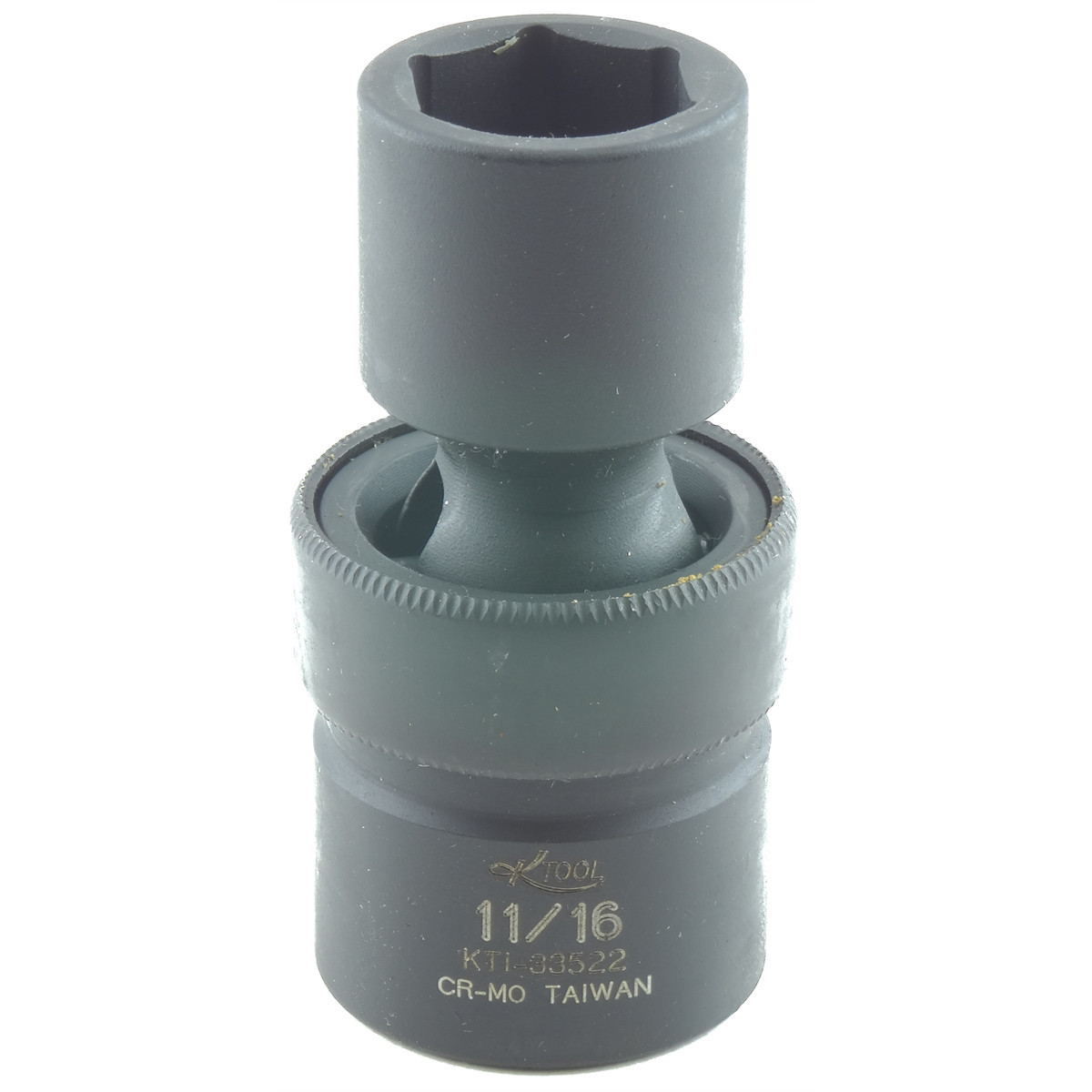 K Tool International 33522 K Tool International SOC 11/16 1/2D IMP UNIV 6PT