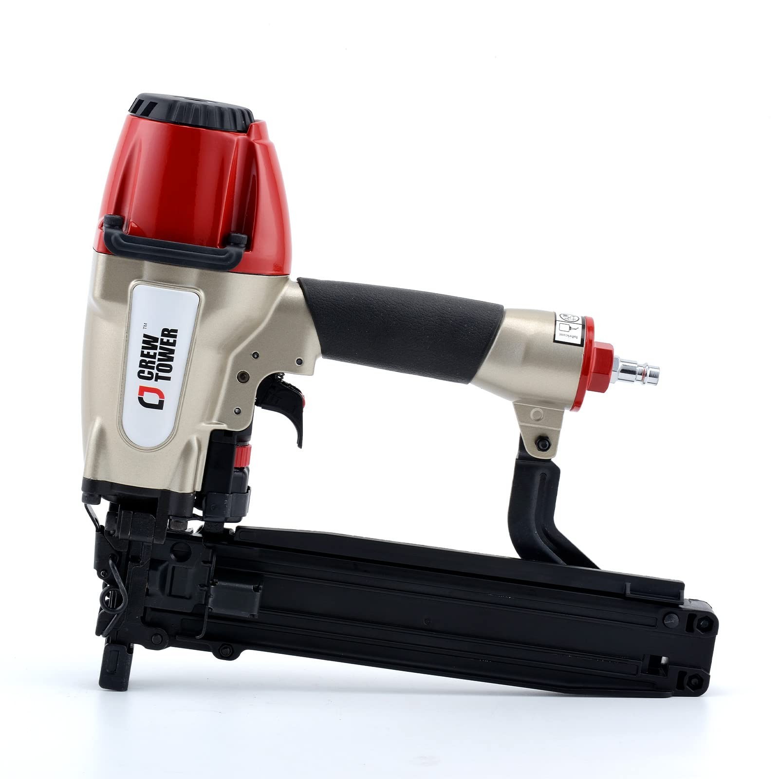 Pneumatic Stapler, 16 Gauge 7/16-inch Medium Crown Air Staple Gun for Fence V…