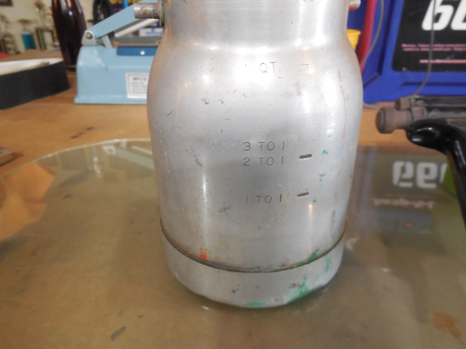 BINKS MODEL 7 SPRAY GUN UNTESTED.. SOLD FOR PARTS