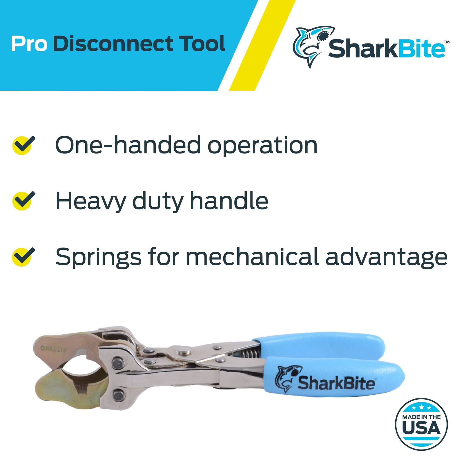 3/8 Inch to 1 Pro Push Connect Disconnect Tool, PEX Silver