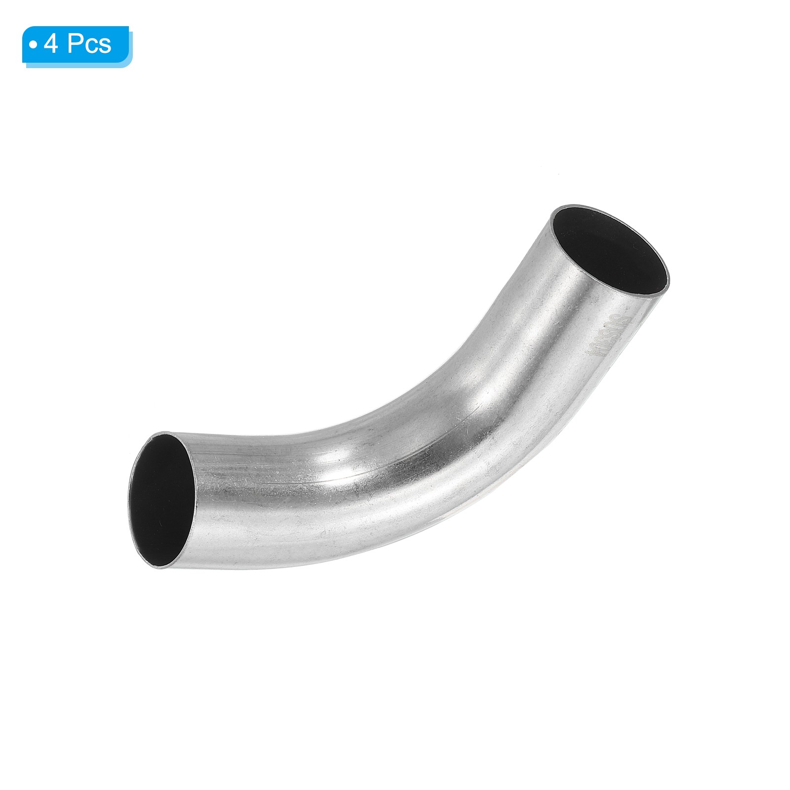 4PCS 1-1/4″ OD 304 Stainless Steel Butt 90 Degree Fitting