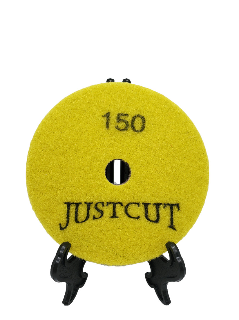 4″ Sponge Wet Polishing Pads For Natural Stones 8 Step 150-10,000 Grit JUSTCUT