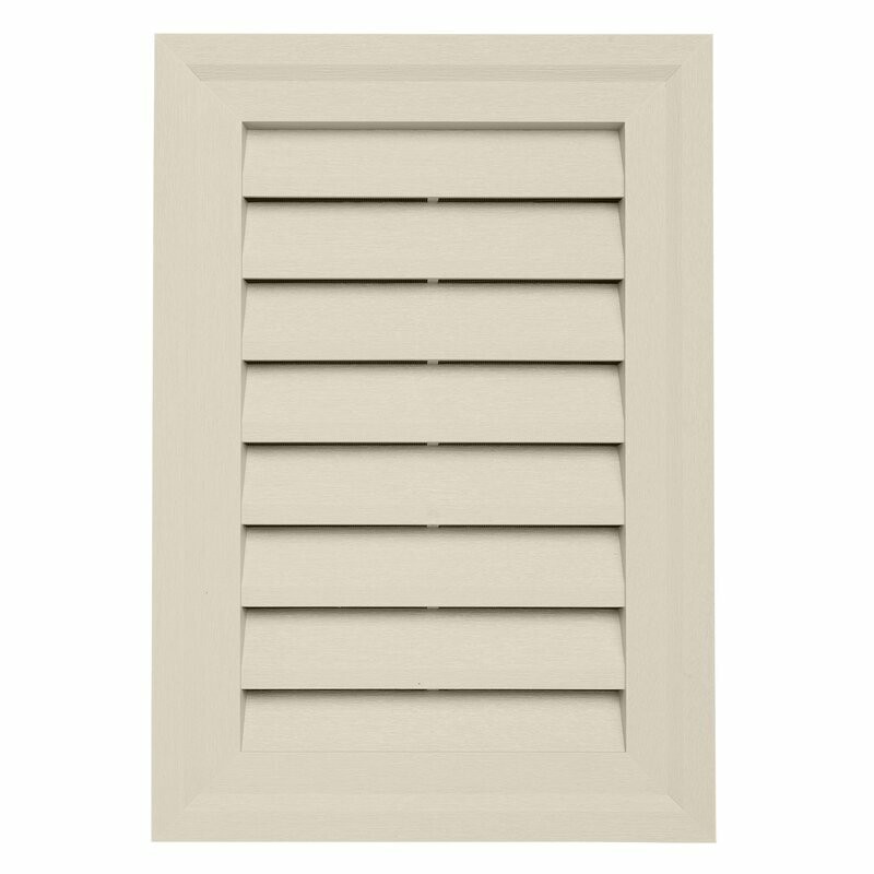 Ply Gem RECTGV – Almond Rectangle Gable Vents, 14″ x 20″ BRAND NEW