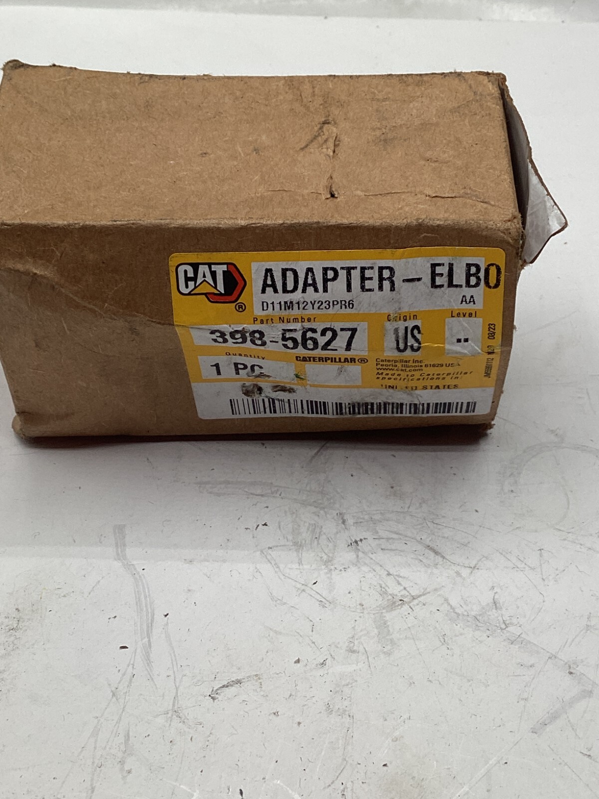 Genuine CAT Caterpillar Adapter-Elbo 398-5627