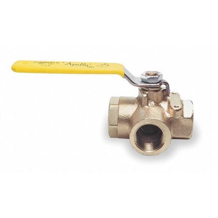 Apollo Valves 7060401 3/4″ Fnpt Bronze Ball Valve 3-Way