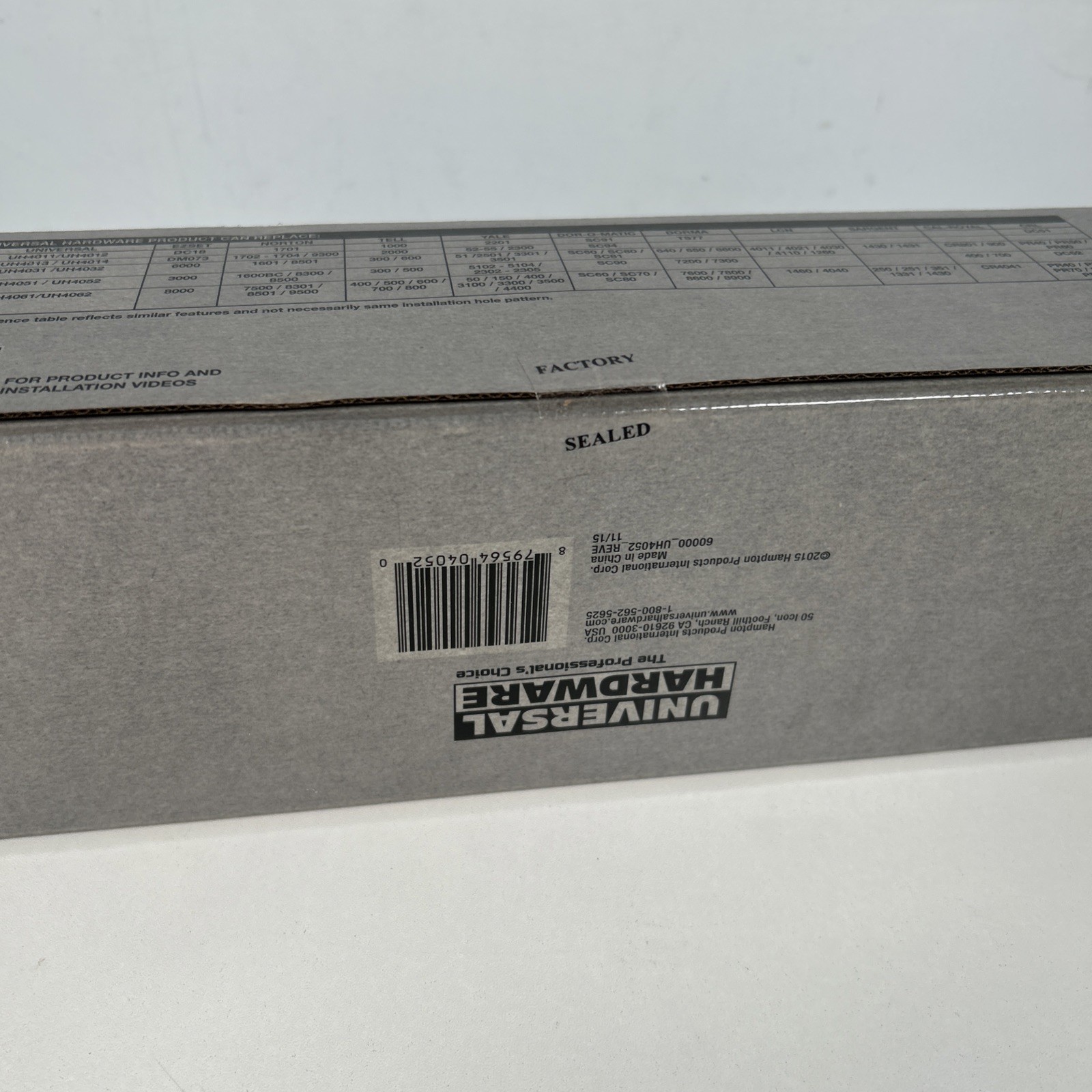 Universal Hardware Medium-Duty Bronze Commercial Door Closer UH4052