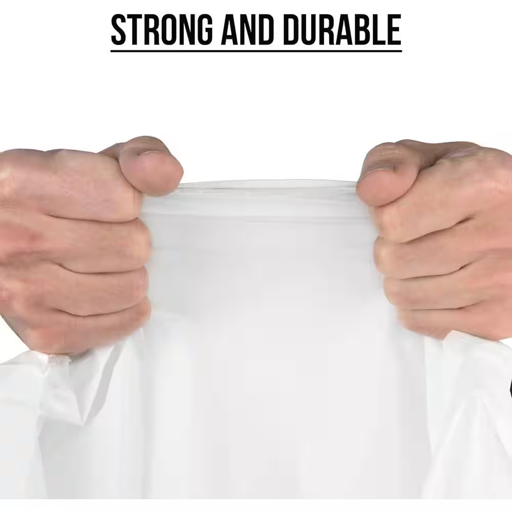 6 MIL Thick Extra Strong Heavy Duty Clear 10ft x 25ft Sheeting, 6 Mil, 1 Count