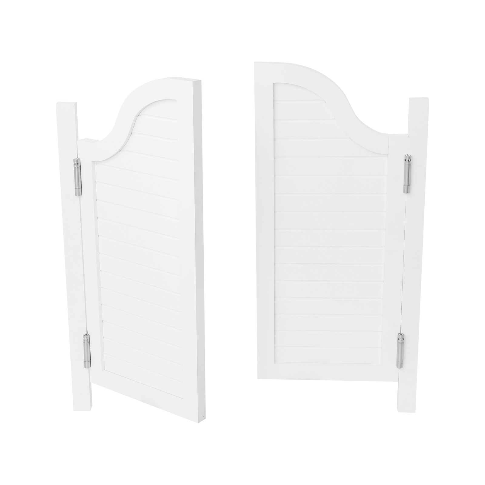 Partition Door Swing Solid Wood Door Partition Door for Shop Entrance White NEW