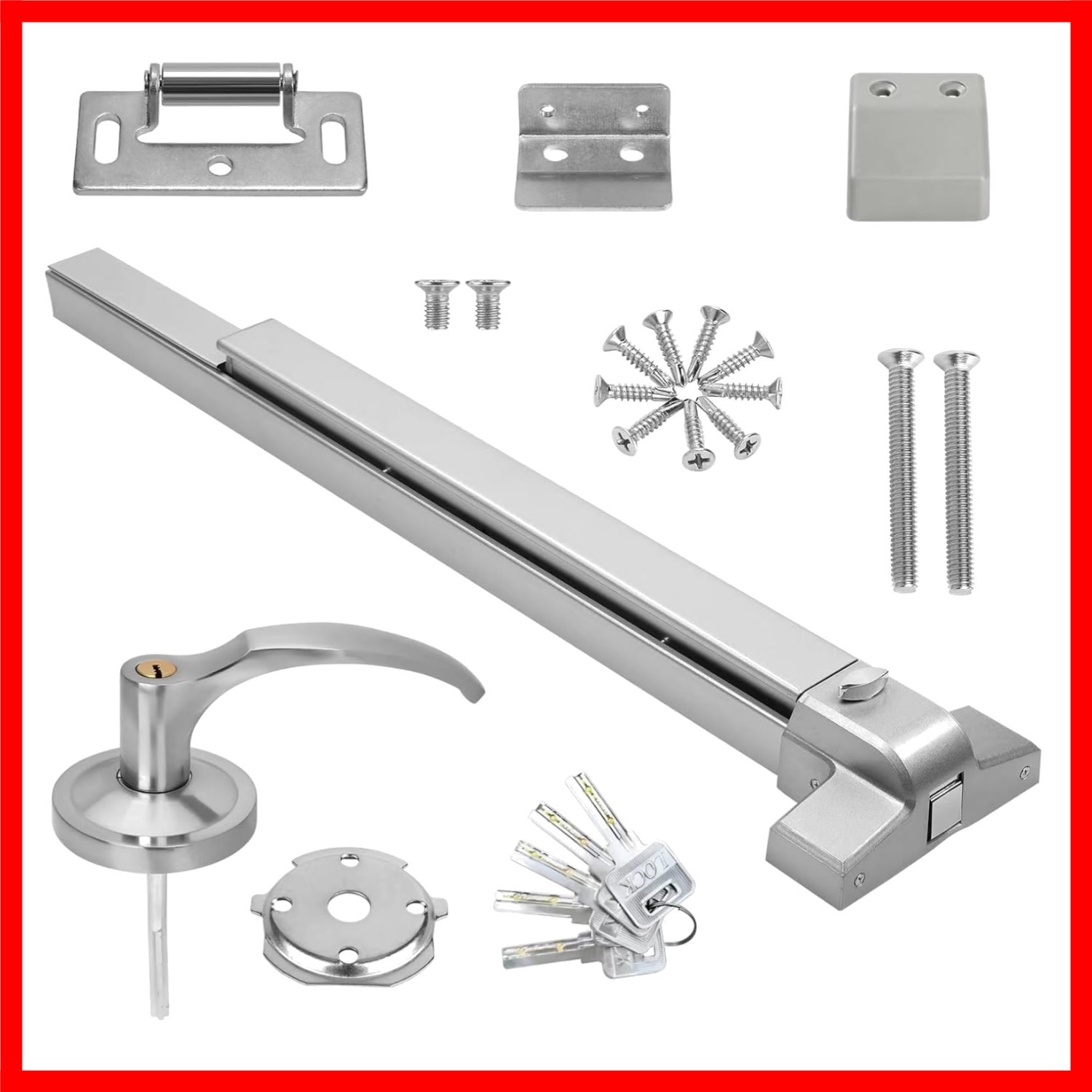Heavy-Duty 31.5″ Stainless Steel Push Bar Panic Exit Device