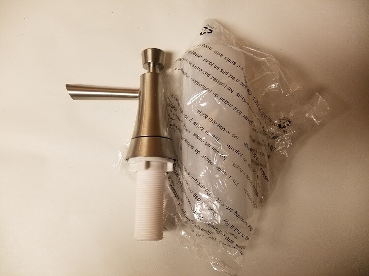 Schon RP46032 925 Series Faucet Soap Dispenser, Brushed Nickel