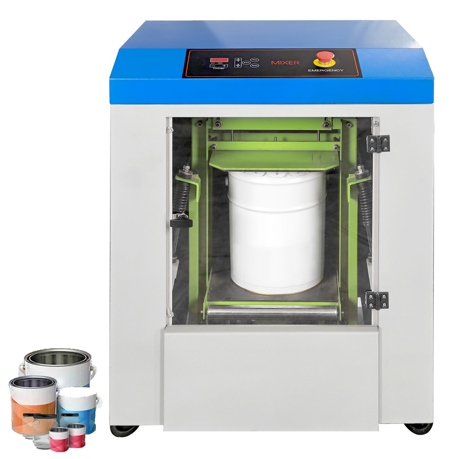 5.3gal Auto Clamping Paint Shaker Mixer 110V Automatically Clamping Paint Shaker