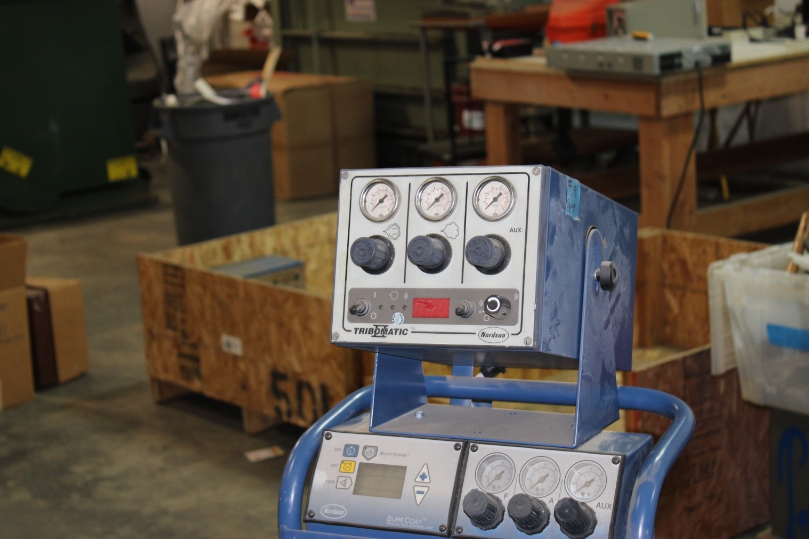 NICE Powder coating system machine 631102 2888124 SURECOAT