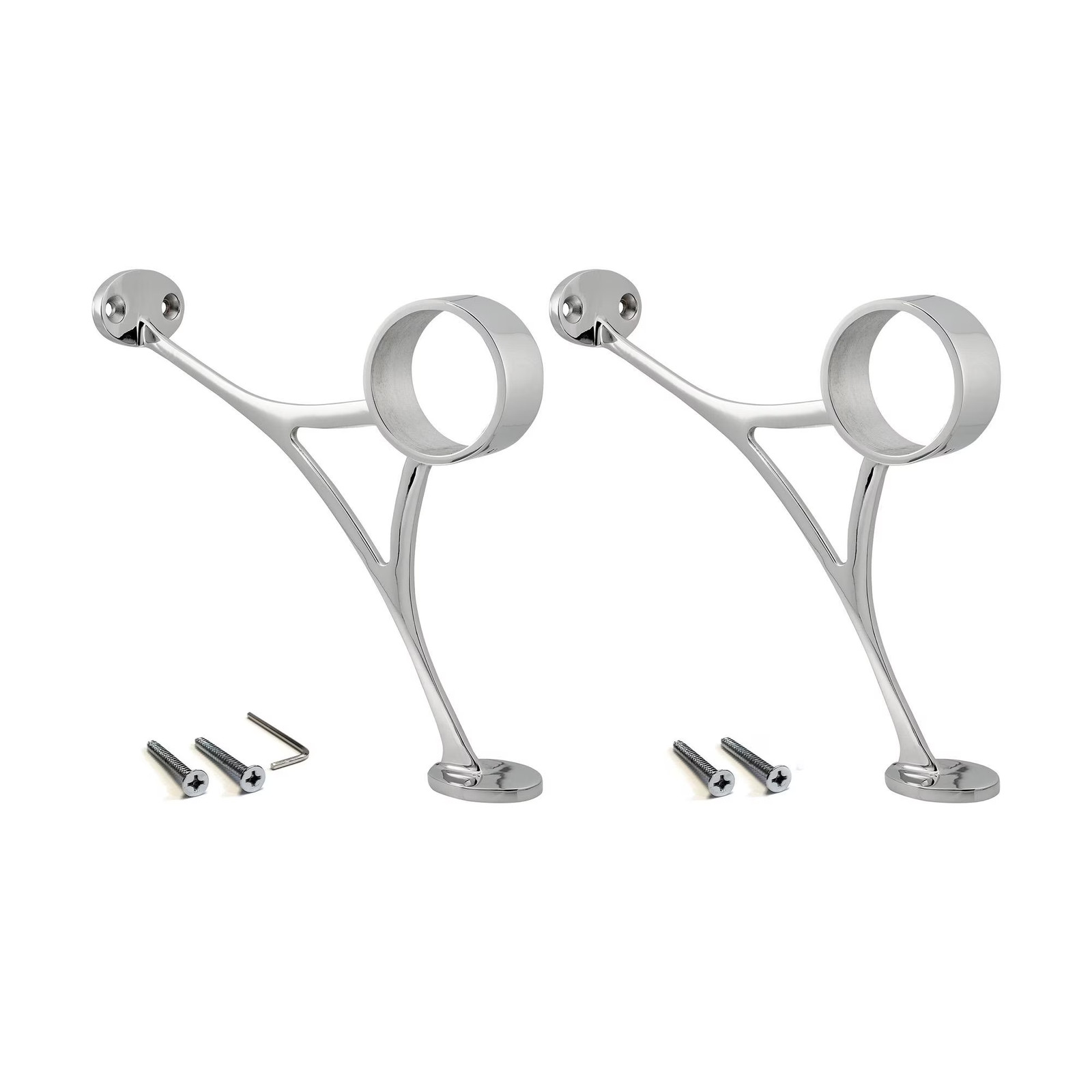 Outwater 2″ Combination Bracket for Railing 6.69″ Height – Color Options