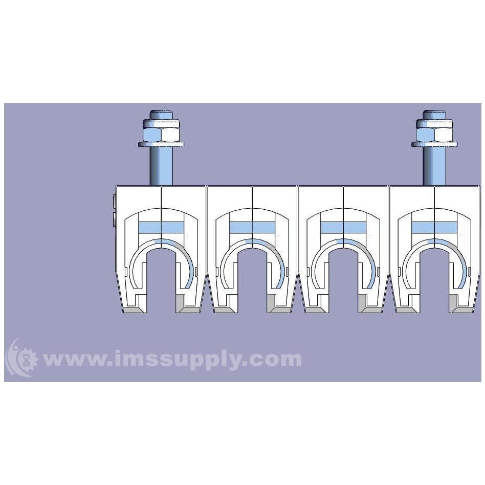 Conductix Wampfler 081175-20X6X0 End Cap 0811 6P L=96Mm Ang MFGD