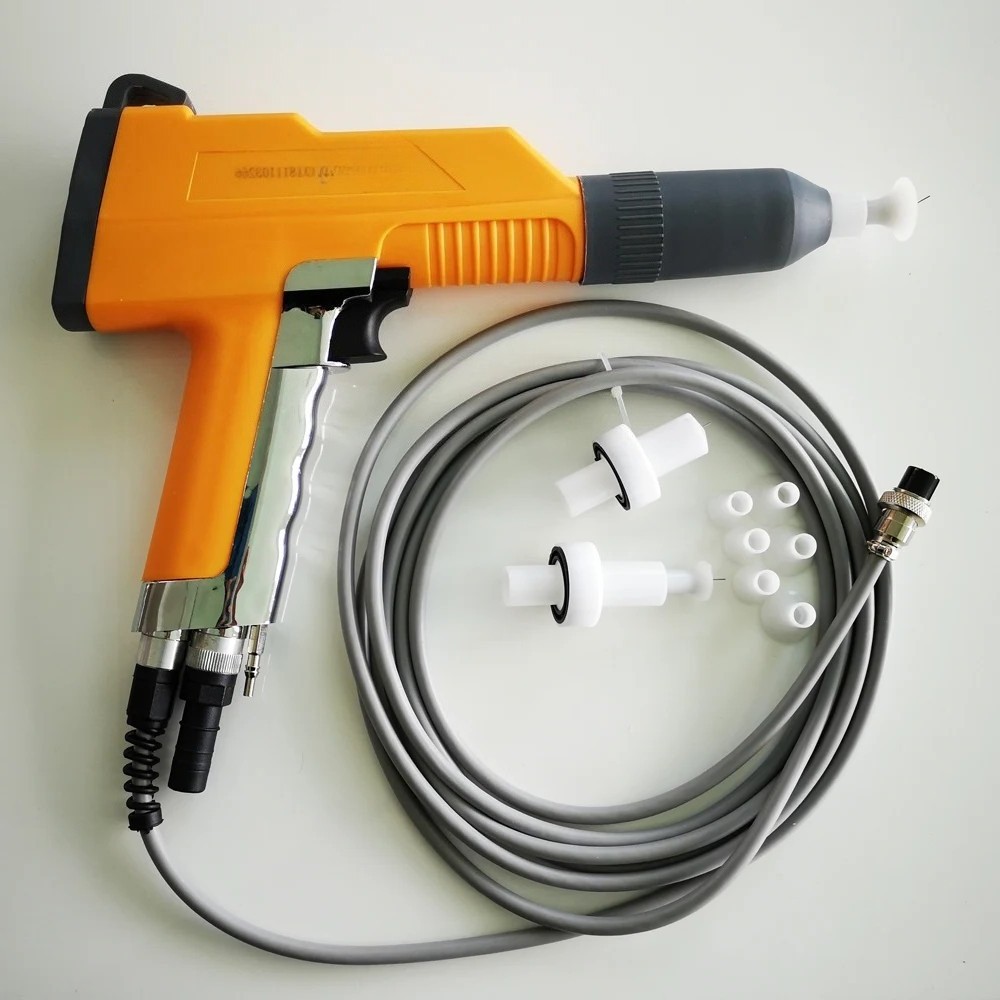 WX101 Electrostatic Powder Coating Paint Spray Gun Industrial Spraying Equipment