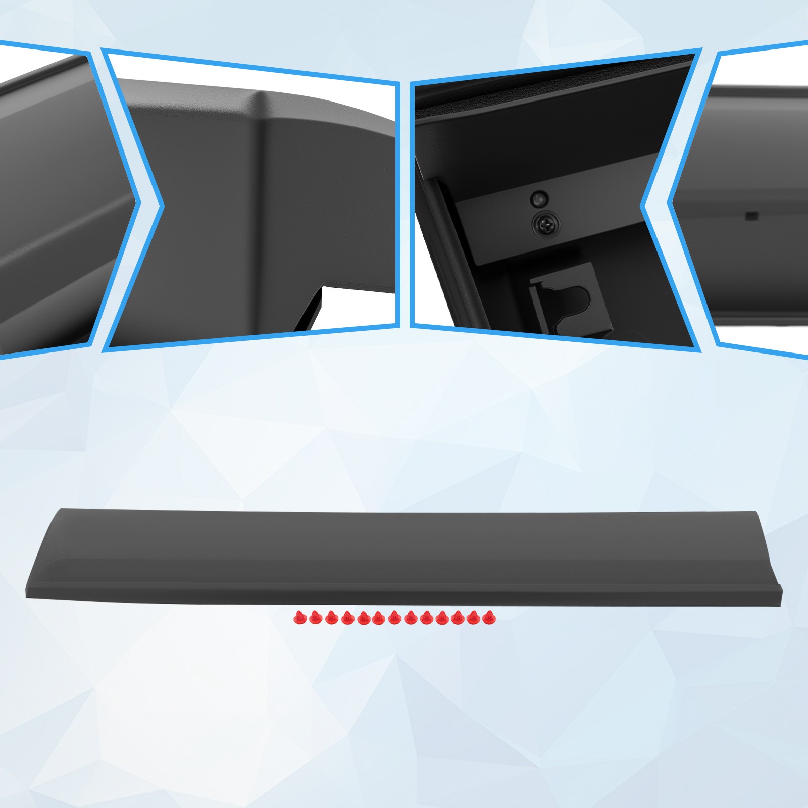Front Right Passenger Side Door Lower Molding Trim for 2016-2023 Mazda CX-9