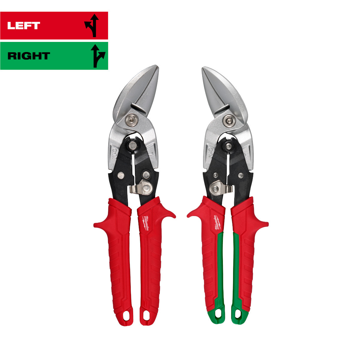Milwaukee 48-22-4553 Milwaukee Tool 2 PIece Offset Aviation Snip Set
