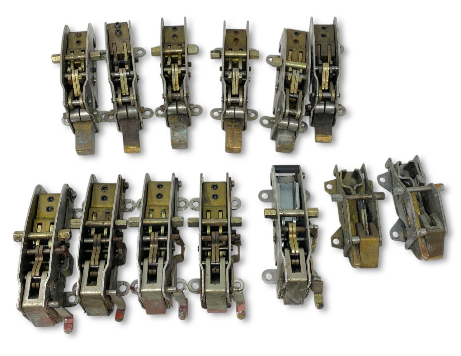 Von Duprin Bottom Latch Case for Exit Devices, Mixed Parts, 13 Pcs