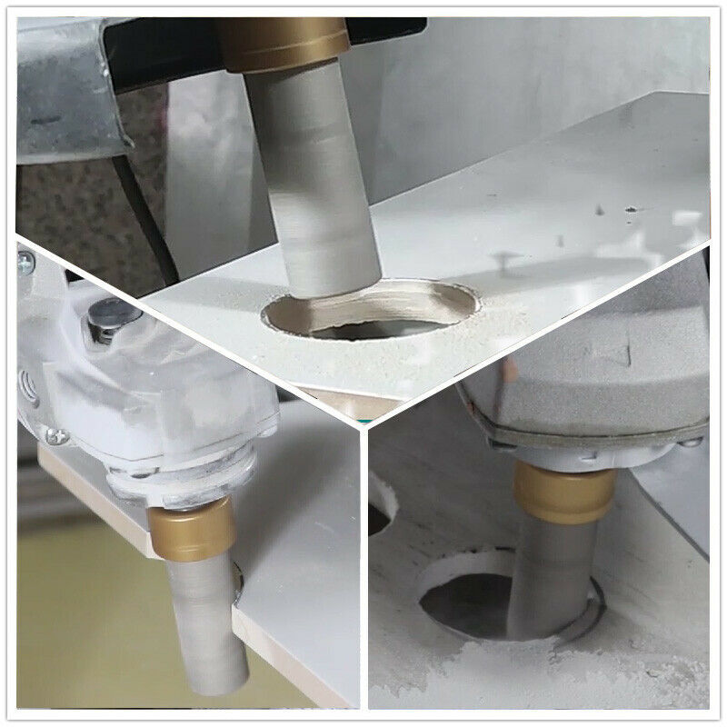 1-3/8″ Diamond Milling Finger Bit Drilling Tile Ceramic Marble Hole Saw Cut pad