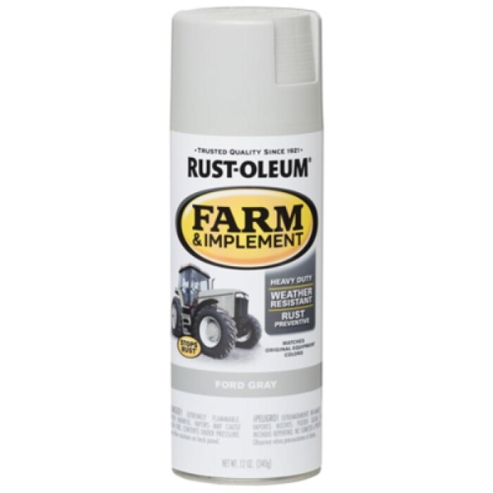 Rustoleum 280138 Farm Paint Ford Gray – 12 oz