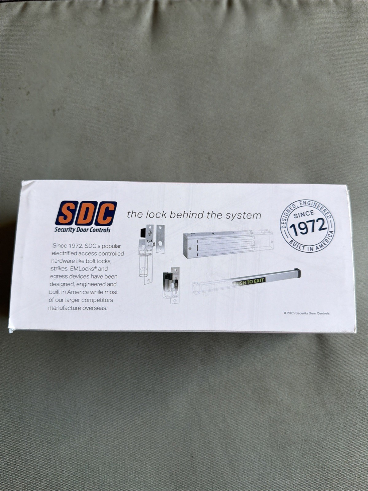 SDC PTH-4Q Security Door Controls with Power Transfer Hinge 4.5 X 4.5