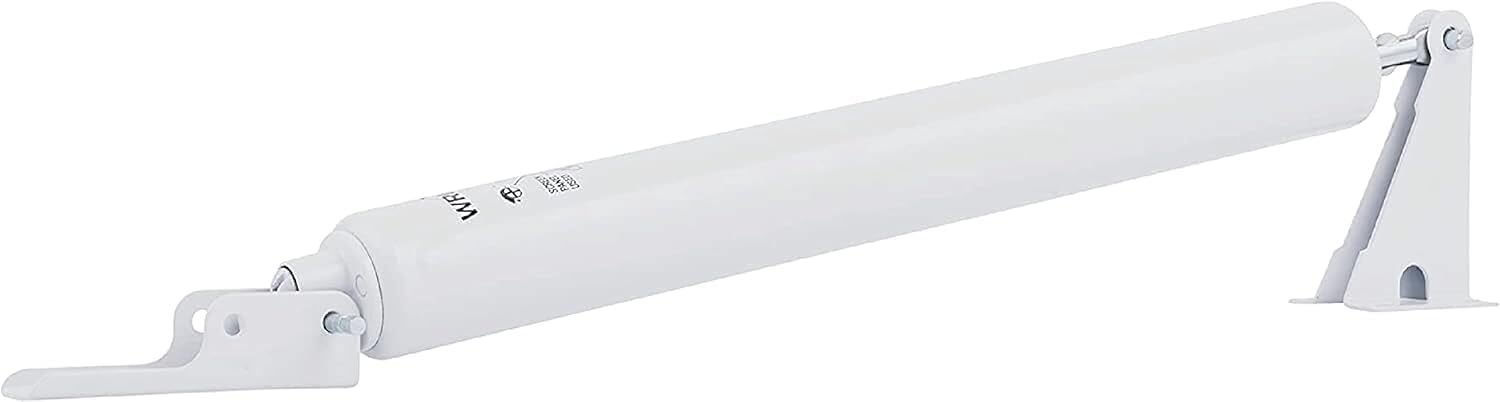 Wright Products White Standard Duty Pneumatic Door Closer Adjustable Speed