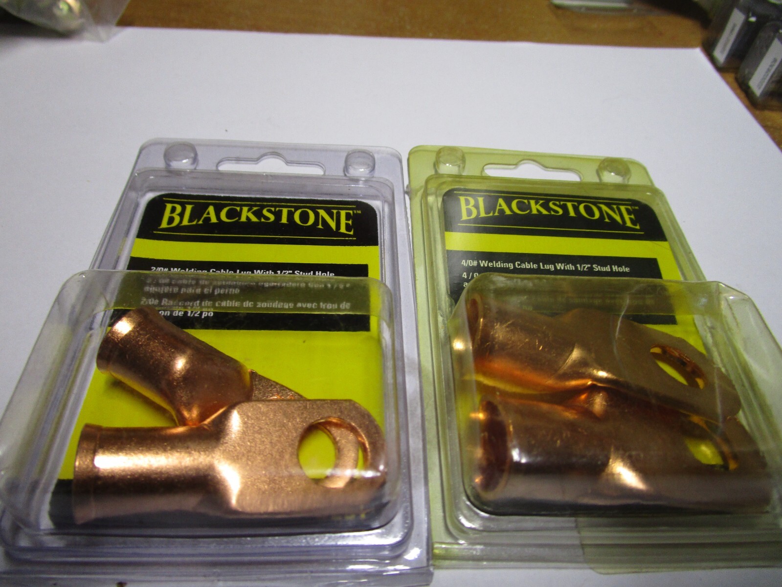 Blackstone® 2/0# Welding Cable Lug With 1/2″ Stud Hole QTY 4