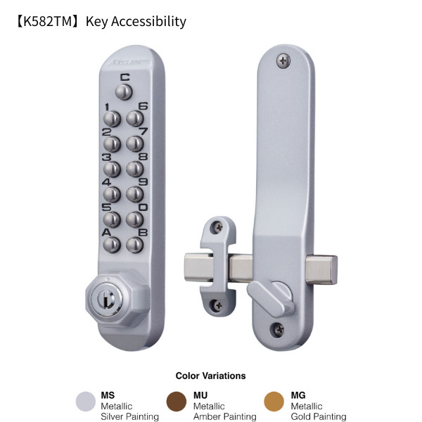 KEYLEX 500 series Standard Duty Rim Lock【MADE IN JAPAN】