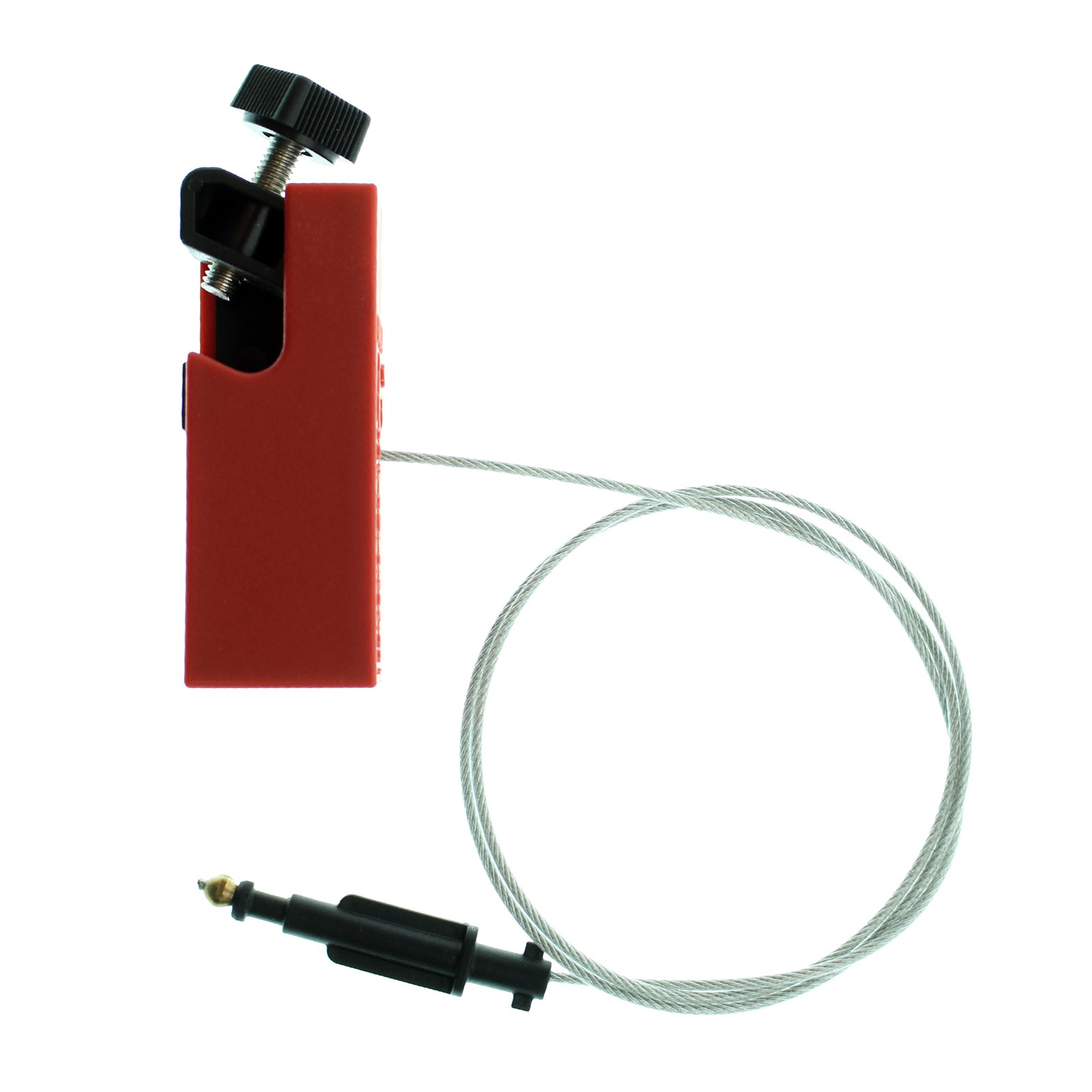 IDEAL 44-764 SAFETY LOCKOUT DEVICE, CLAMP-ON CABLE, 120/277V, RED