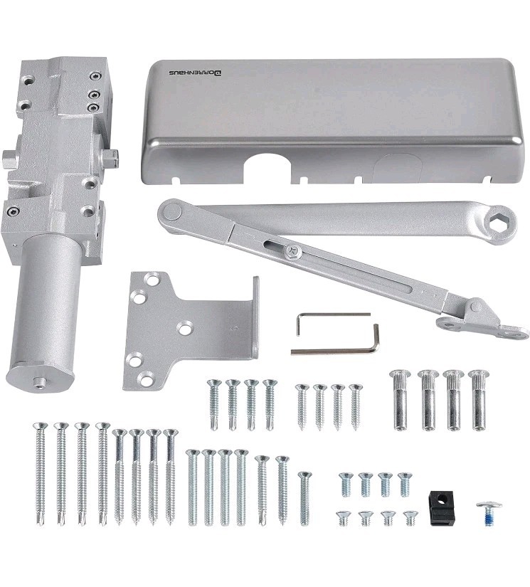 4041 Heavy Duty Automatic Door Closer – Adjustable for Doors (40-330Lbs)