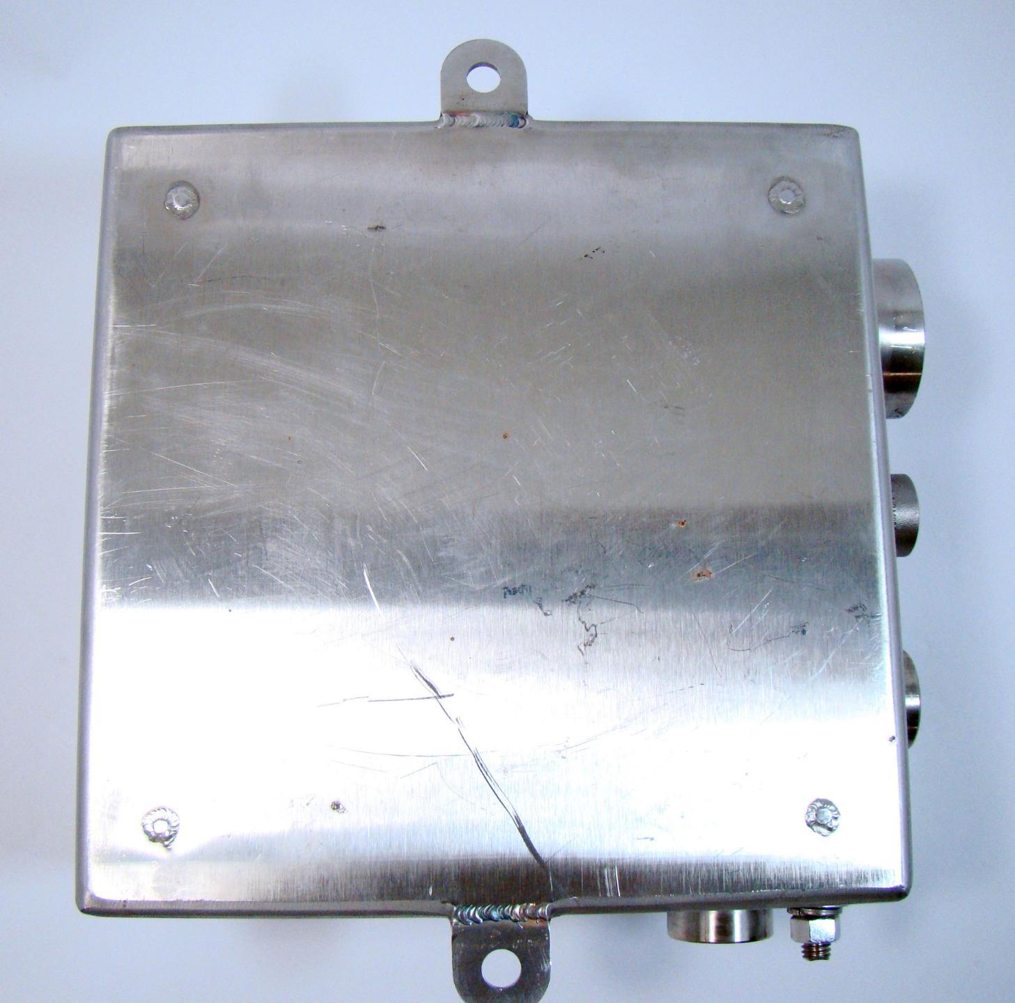 10 x 10 x 5 Steeline Industrial Control Panel Enclosure 101005A10L4X01/C W/4 Con