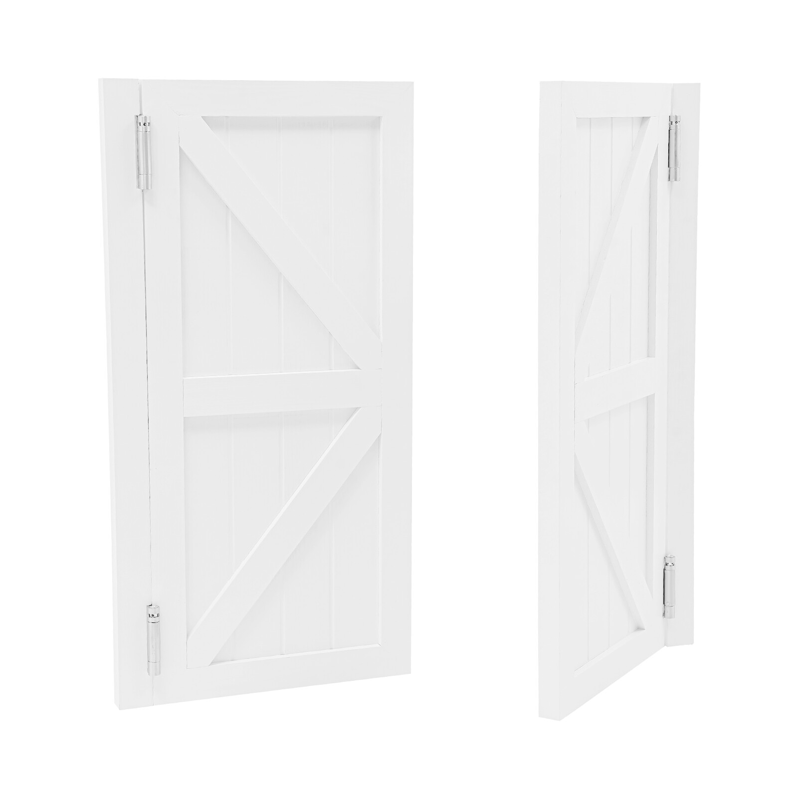Partition Doors, Double-Door Leaf Wood Partition Doors for Entrance Partition