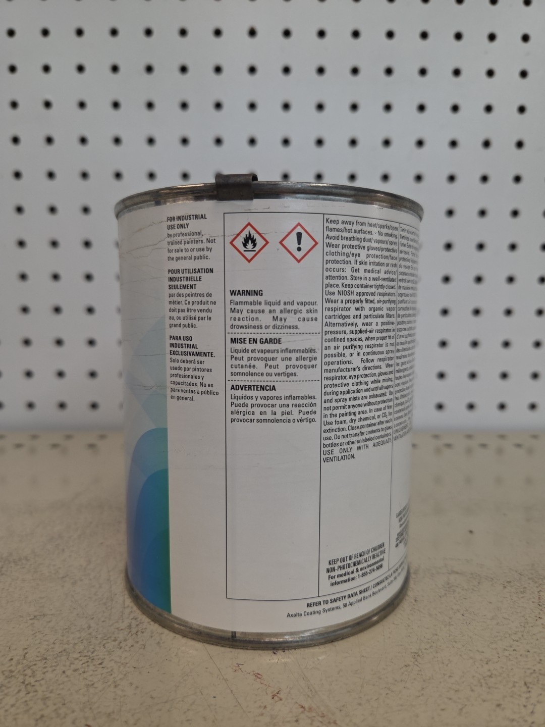 Axalta Commercial Transportation PowerTint PT144 YELLOW — One Quart