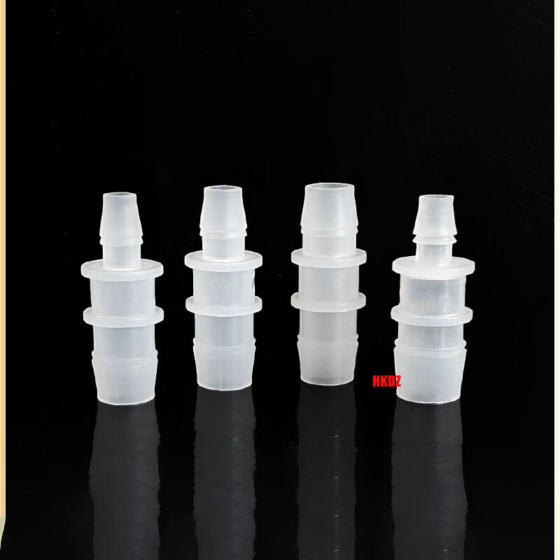 Plastic Straight Reducer Barbe Hose Connector Pipe Joiner Fitting Air Fuel Water