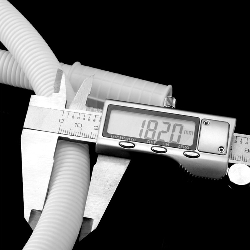 1Pcs 1m – 20m White Universal Air Conditioner Drain Hose For AC Units With Clamp