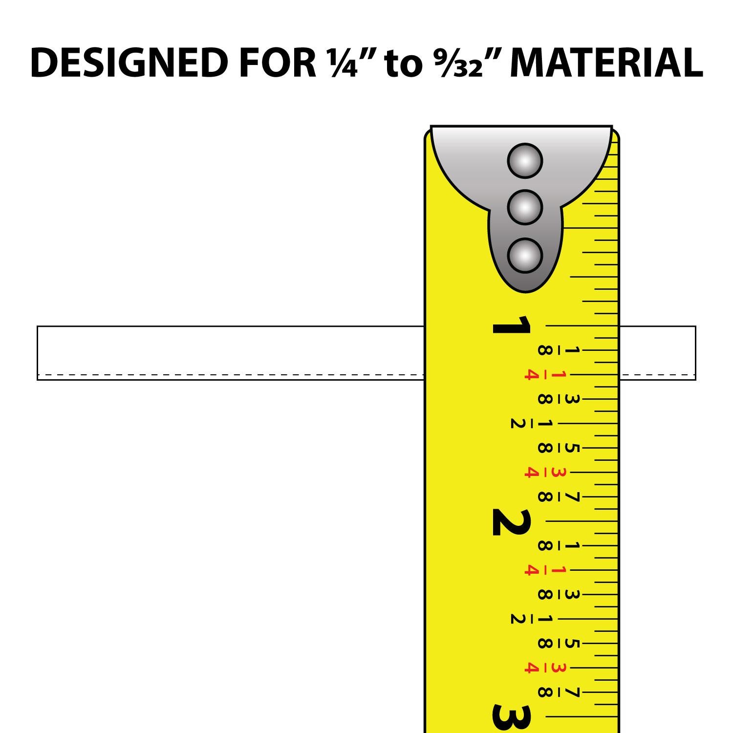 Outwater Aluminum J Channel Fits Material 1/4 to 9/32 Inch Black Aluminum Cap