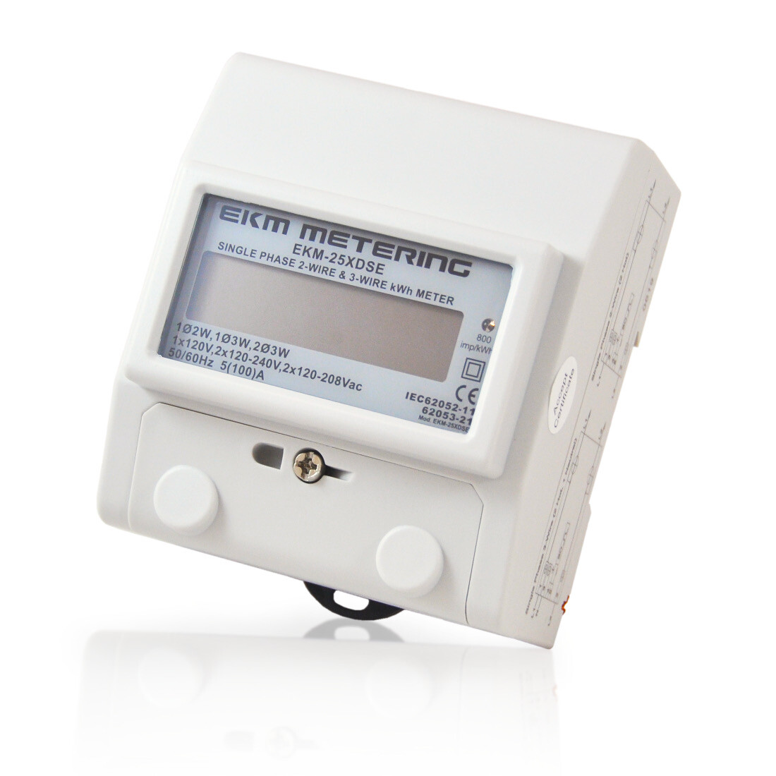 120 Volt or 120/240 Volt kWh Meter, 100 Amp, Pulse Output #4
