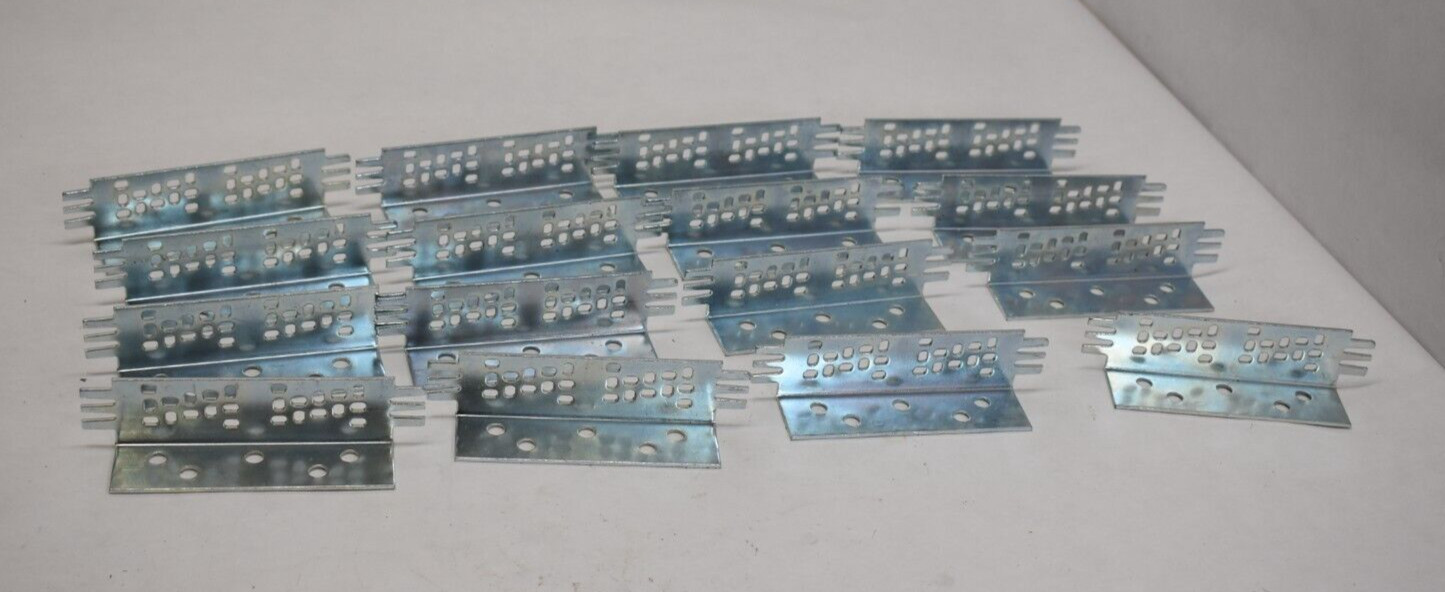 Lot of 16 Epco Elevator Door Gib Door Guide Stainless Steel Door Brackets 4-1/2″