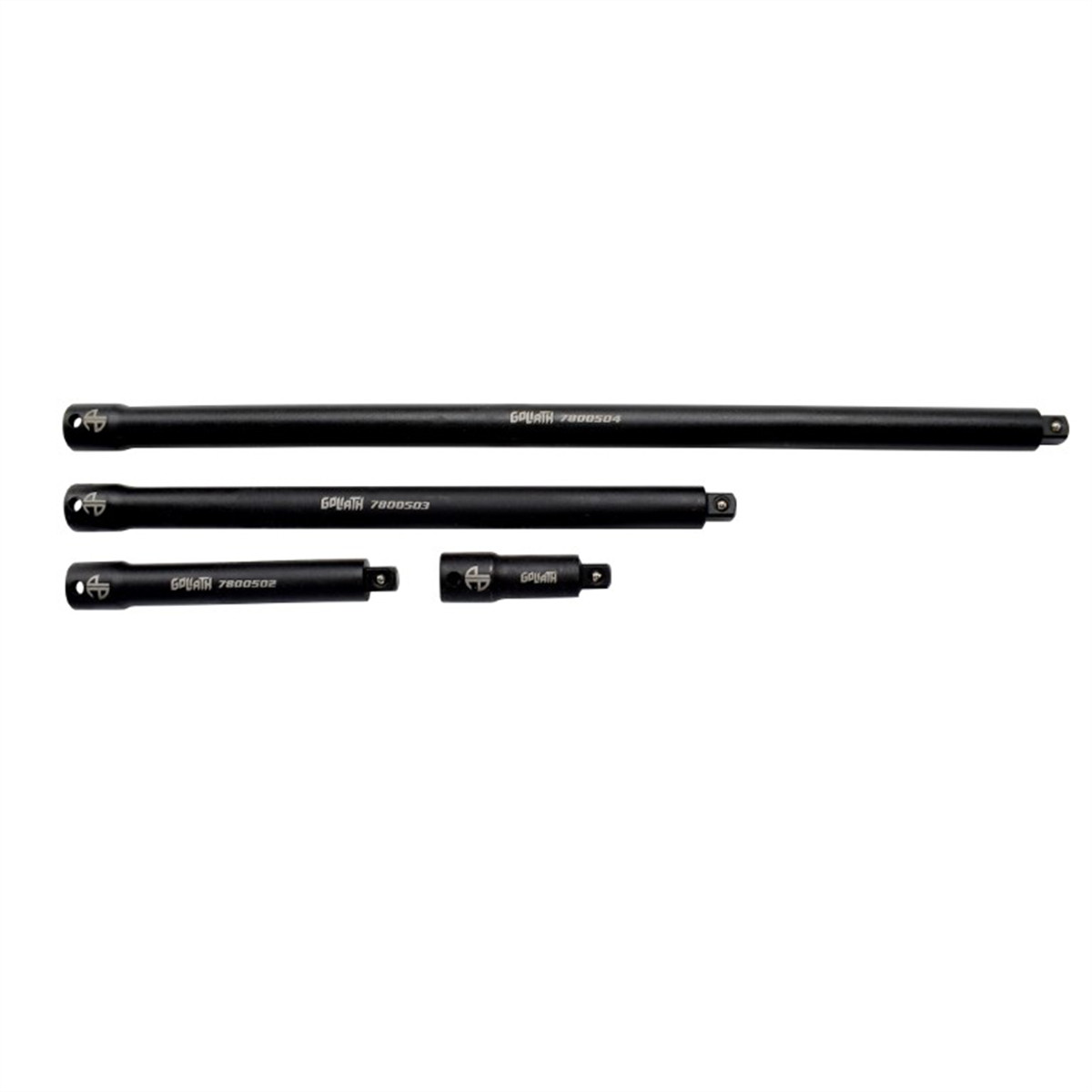 Astro Pneumatic 4 Piece 3/8 Inch Drive Goliath Torque-Saver Impact Extension Ba