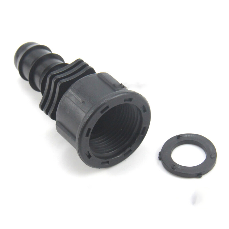1/2″ 3/4″ Female BSP Thread Hose Barb Straight Plastic Connector Fitting 13/16mm