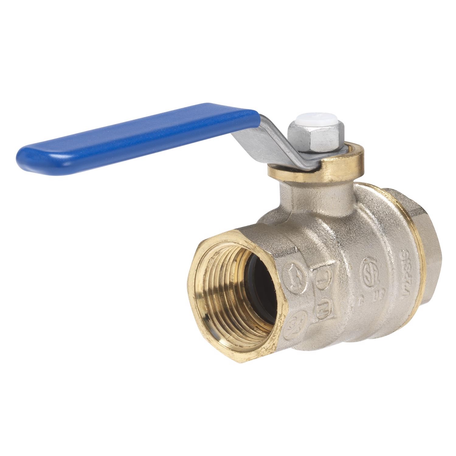 BK Products 107-004NL Proline Brass Full Port Ball Valve 3/4 FIP in.